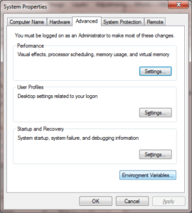 Environment Variables