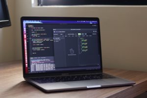 Python codes on screen