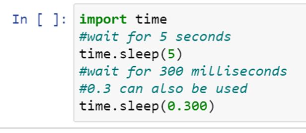 time.sleep function 2