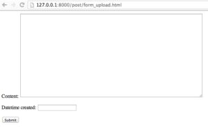 Django's ModelForm