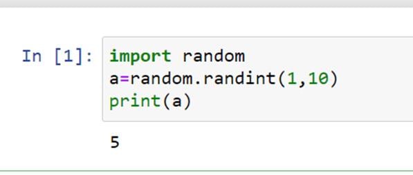 random number generator algorithm example