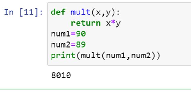 Python Multiplication Table Nested Loop