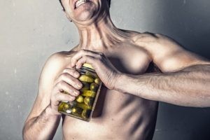 pickle how to guide - man with jar