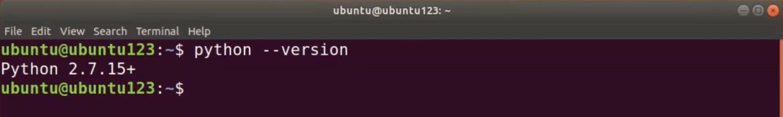 Checking Python Version On Ubuntu