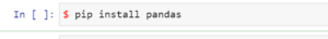 Pandas Command 3