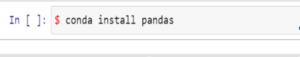 Installing pandas and its dependencies in Anaconda