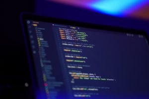 python codes on screen