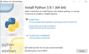 python 3.9.1