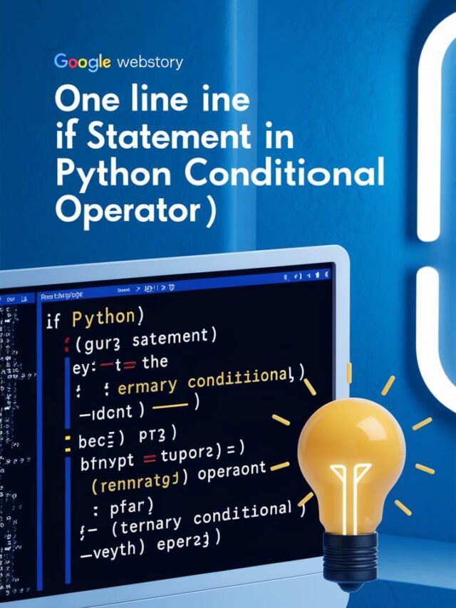 One line if statement in Python (ternary conditional operator) - Python ...