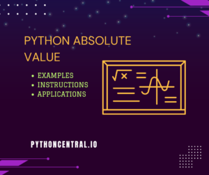 python absolute value tutorial