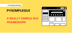 pysimplegui tutorial