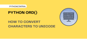 python ord tutorial