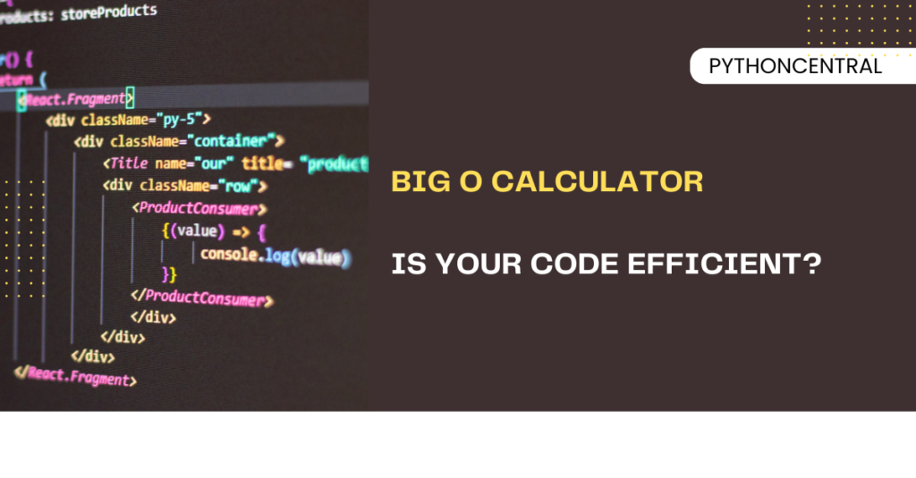 how to use big o calculator