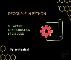 how to use python decouple